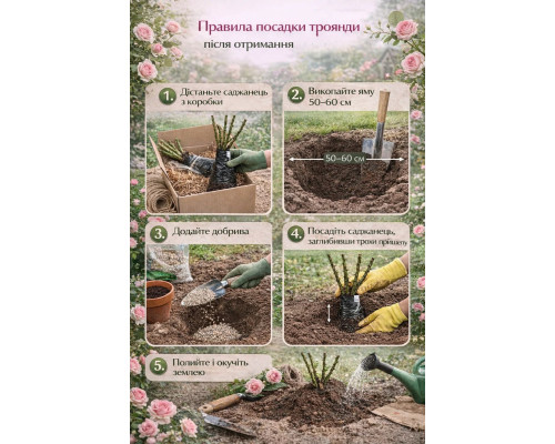 Троянда Нічне Марево